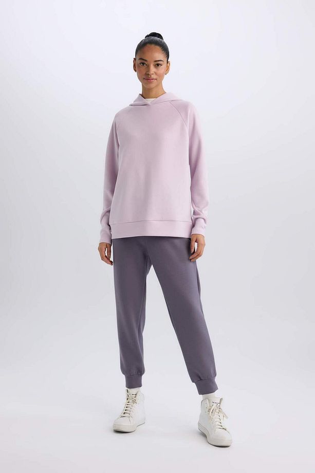 DeFactoFit Standart Fit Kapüşonlu Sporcu Sweatshirt D2589AX24AU - 2