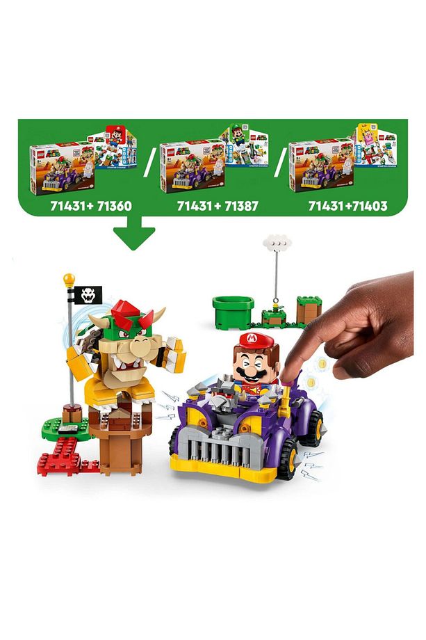 Super Mario Bowser'ın Büyük Arabası Ek Macera Seti 71431 - 6