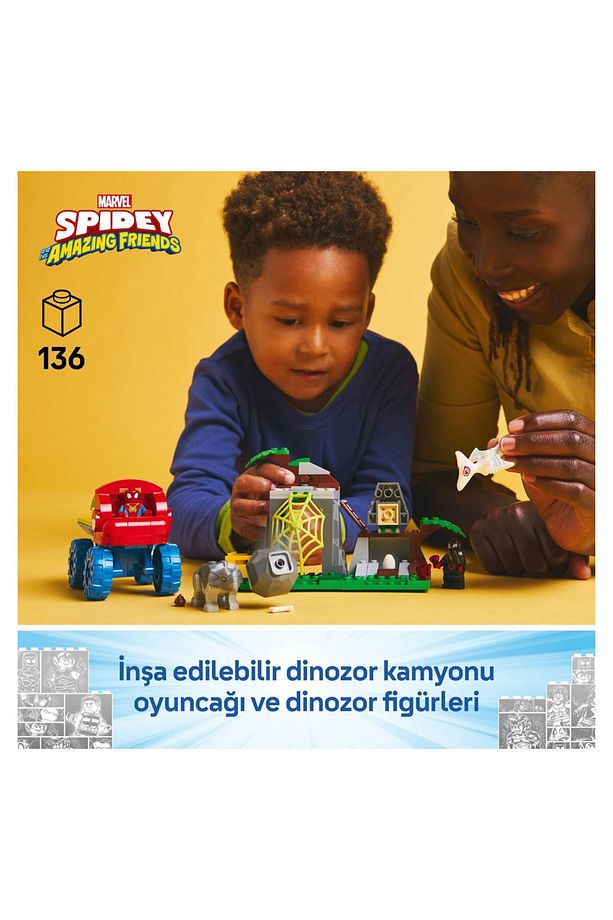 Marvel Spidey ve İnanılmaz Arkadaşları Spidey Ekibi Dinozor 11199 - 4