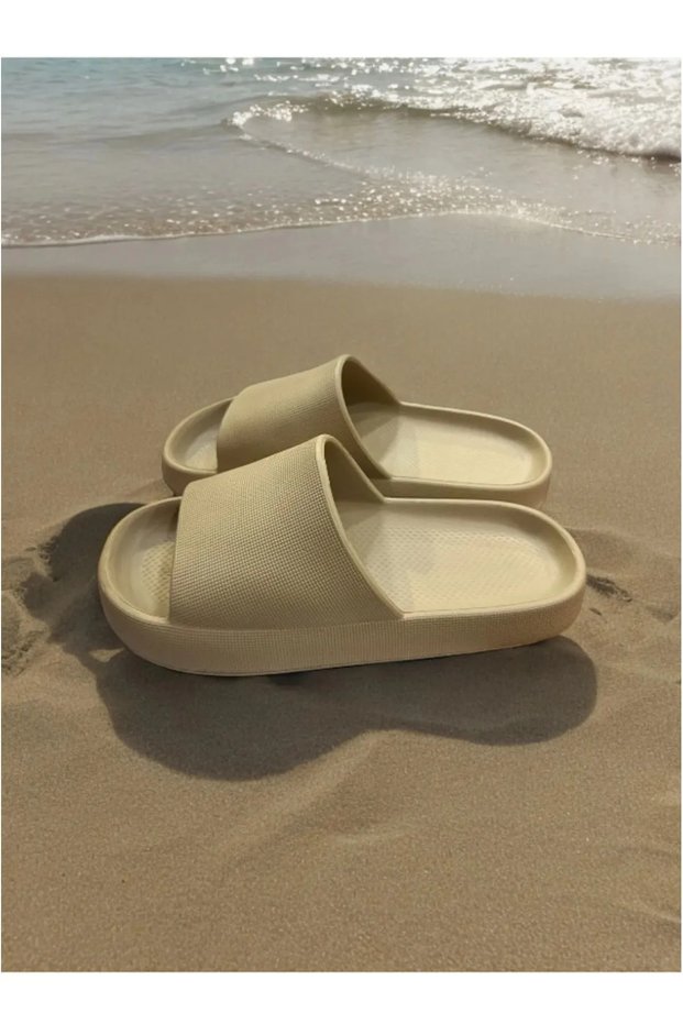 Rubi̇ Women Men Beach Pool Sea Daily Slippers-Home-Bathroom-Non-Slip Sole-Slippers