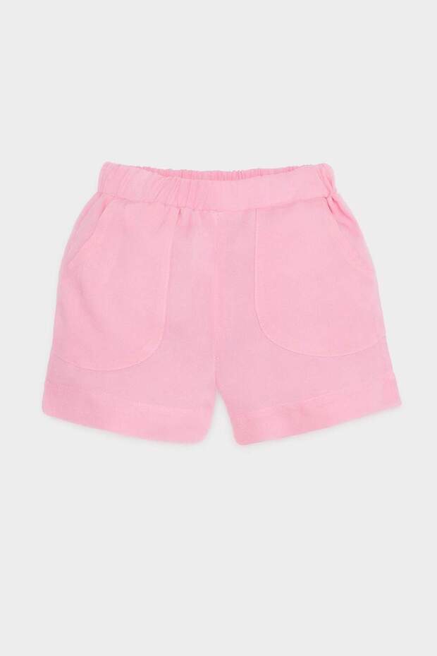 Kız Bebek Beli Lastikli Basic Düz Şort E5961a525sm - 1