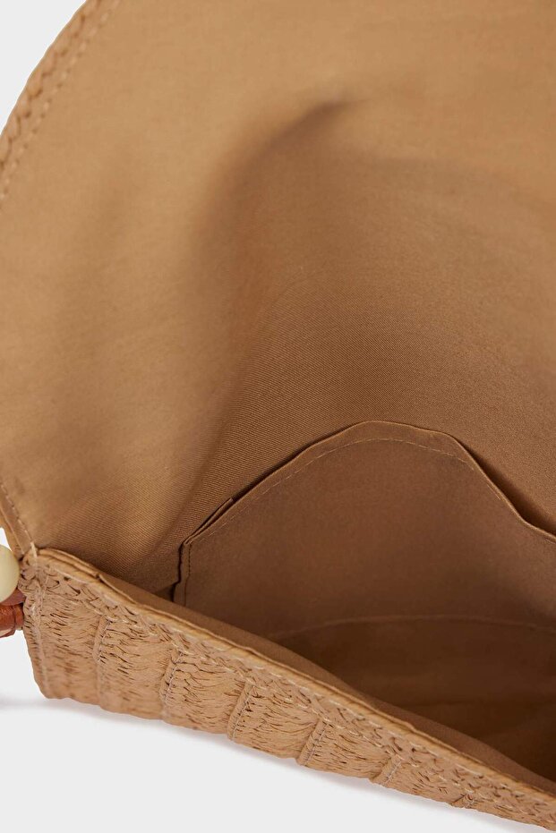 Kadın Hasır Omuz Çantası E1480AXNS - 4