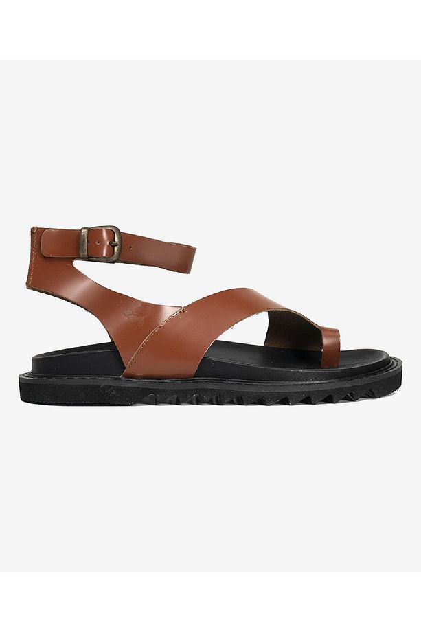 Kadın Taba Hakiki Deri Sandalet 3Y2CS50754 - 1
