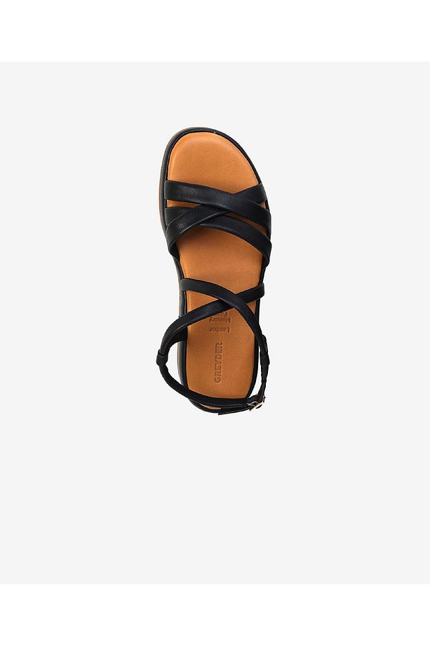 Kadın Siyah Hakiki Deri Sandalet 3Y2CS50712 - 3