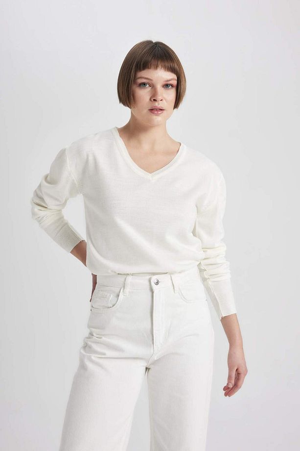 Regular Fit Triko Kazak B7865axns - 1