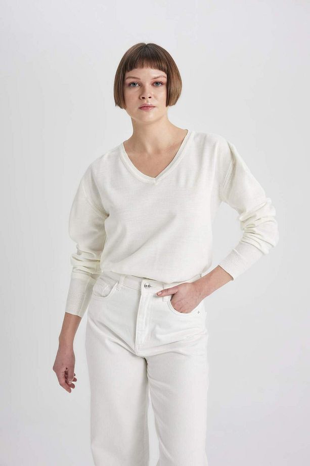 Regular Fit Triko Kazak B7865axns - 3