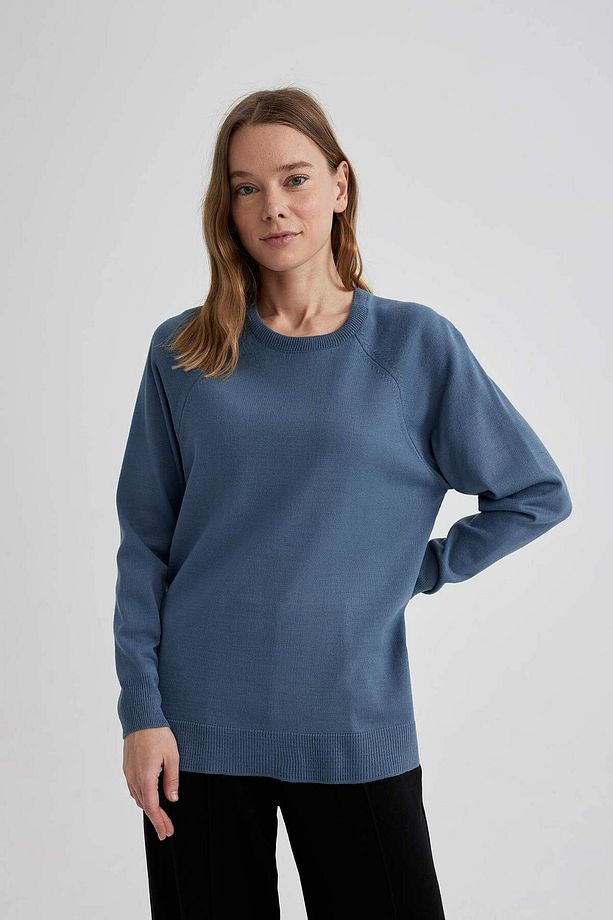 Relax Fit Triko Kazak B7866axns - 1