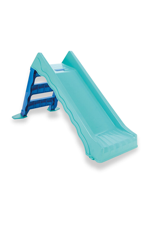 Foldable Wavy Water Slide Blue - 2