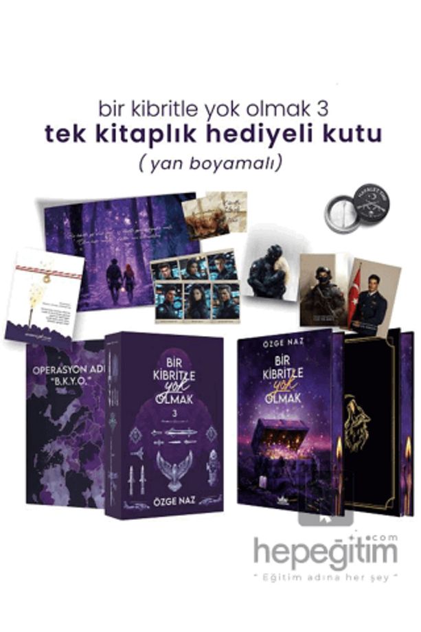 Bir Kibritle Yok Olmak 3 - Hediyeli Yan Boyamalı Kutu - 2