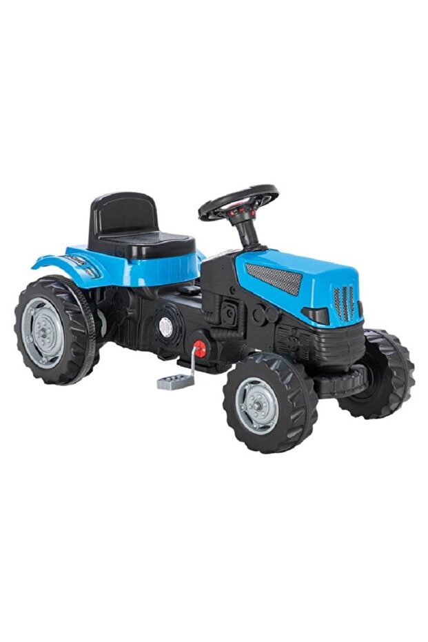 Power Traktör Pedallı Mavi - 1