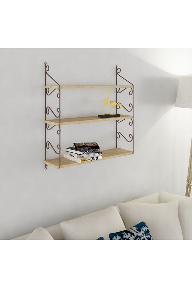 Seramoni Raf Seti 3 Raflı 200*720 Safir Meşe - Mal - 3