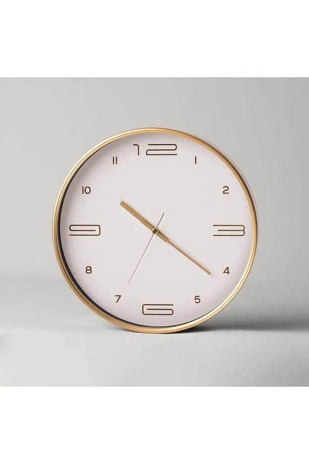 Cely 29,5 Cm Duvar Saati Ekru - 1