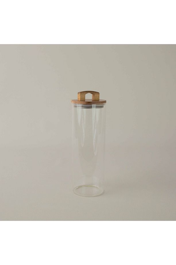 Handle Cam-akasya Kapak 1700 ml 10x10x30 Cm Kavanoz - 1