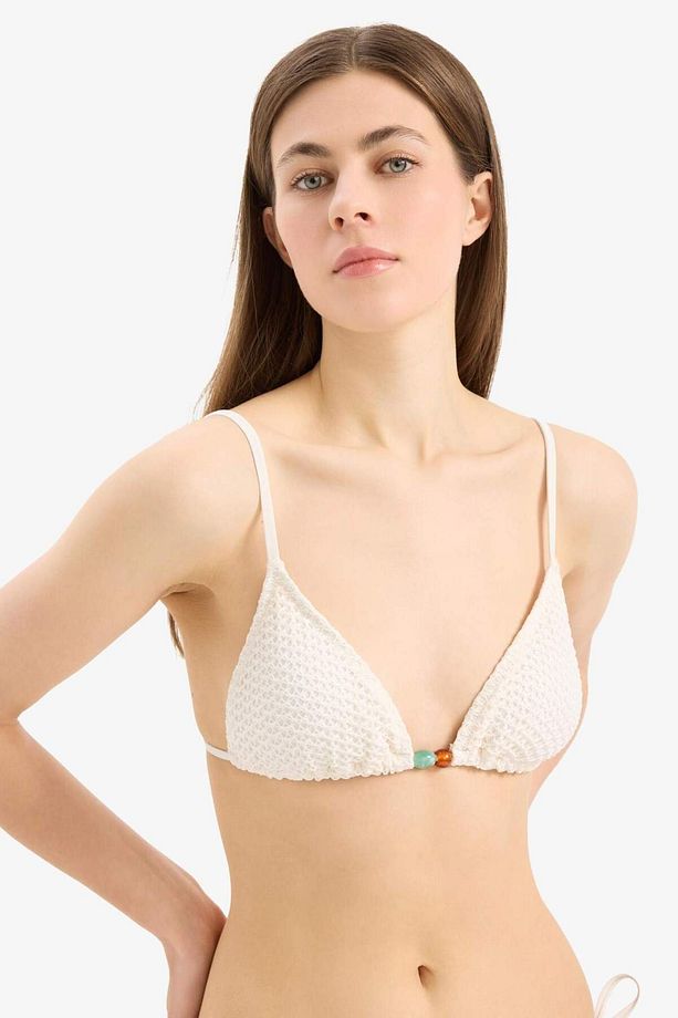 Regular Fit Tül Bikini Üstü-Fall in Love E0139AX25SM - 3