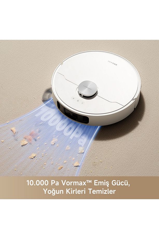 L10s Ultra Gen 2 Robot Süpürge Beyaz, 10.000Pa Emiş Gücü - 3