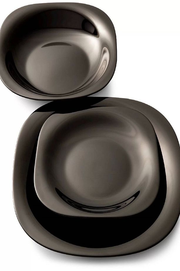 Carine 24 Parça Siyah Yemek Seti SET-0011 - 1
