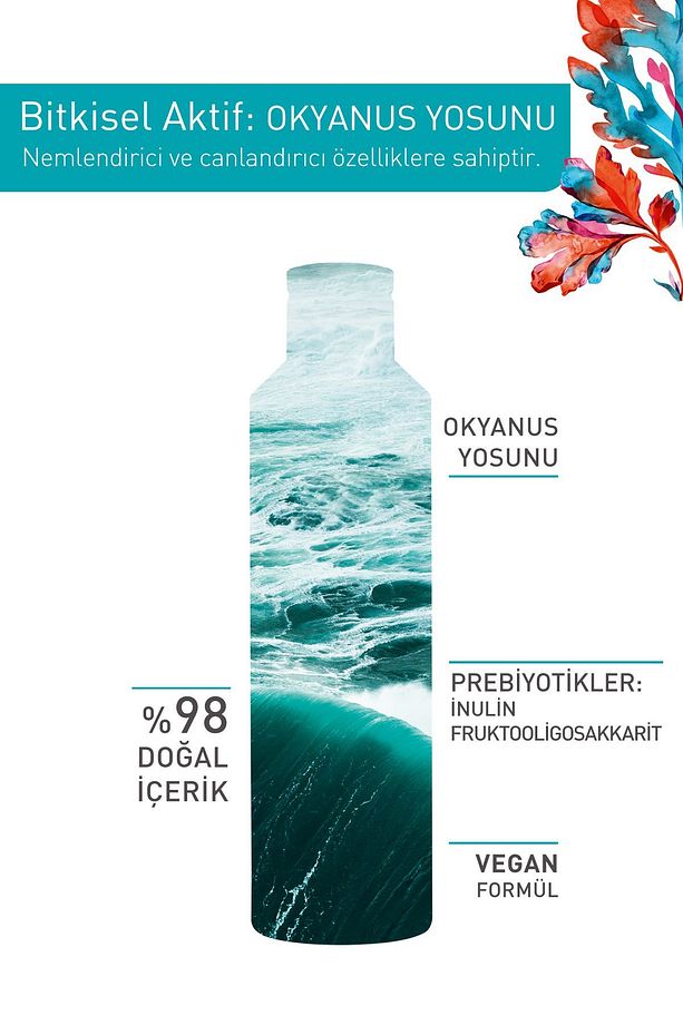 Normal ve Kuru Cilt, Antioksidan, Prebiyotik Micellar Makyaj Temizleme Suyu-Pure Algue-200ml - 4