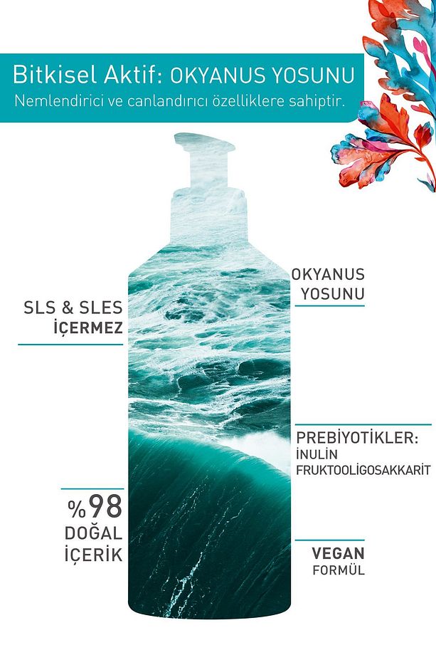 Normal ve Kuru Cilt, Canlandırıcı, Antioksidan, Prebiyotik Yüz Yıkama Jeli-Pure Algue-390ml - 3
