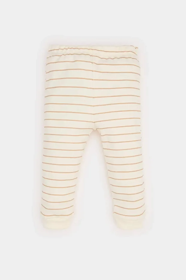 Erkek Bebek Pijama Takımı Dinazor Baskılı Uzun Kollu Üst Beli Lastikli Uzun Alt E6936A525SP - 2