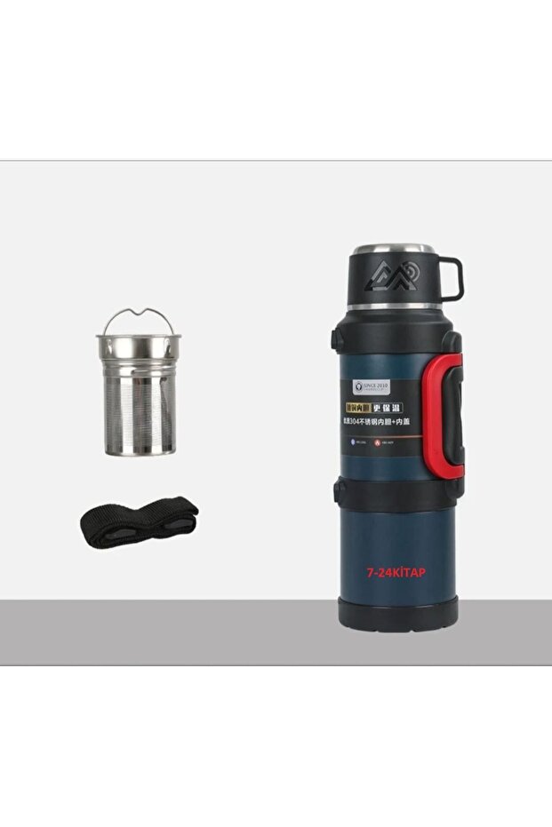 paslanmaz çelik termos 3,2 litre - 1