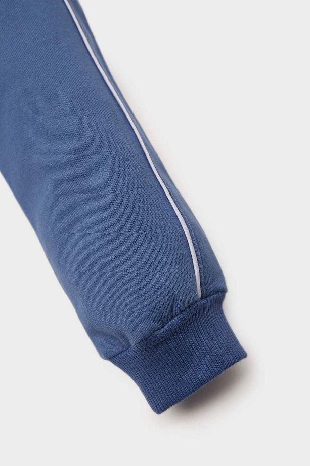 Erkek Bebek 2'li Takım Baskılı Sweatshirt Beli Lastikli Eşofman Altı D2599A525SP - 4