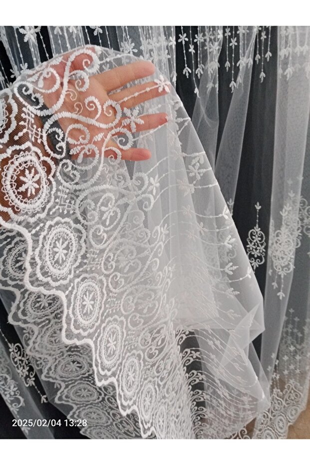 Aslan home Brode tül perde - 3