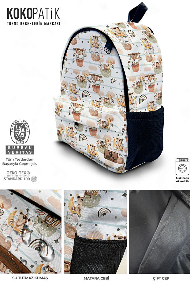 حقيبة ظهر منقوشة فوق الغيوم - 3