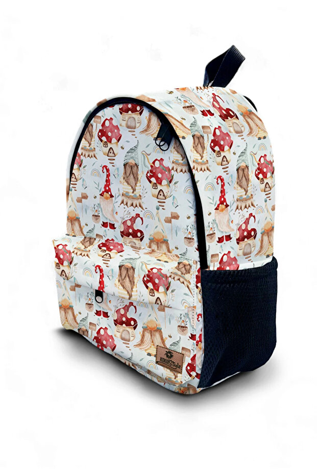 Dwarf Garden Patterned Backpack - 1