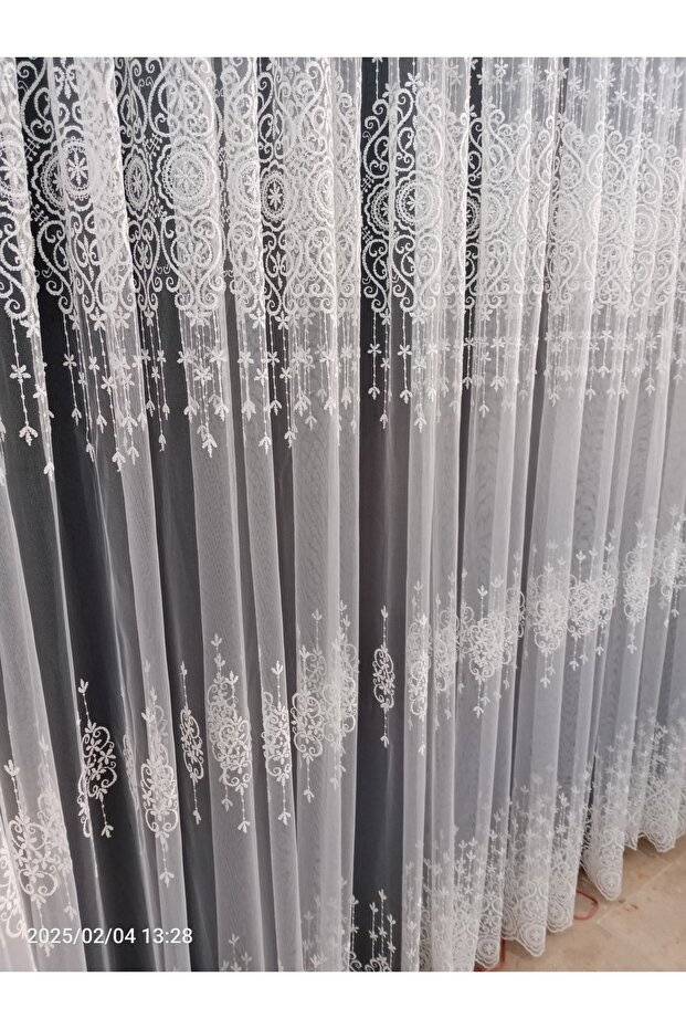 Aslan home Brode tül perde - 1