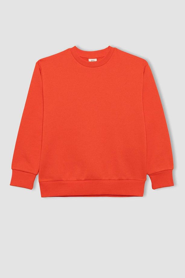 Erkek Çocuk Regular Fit Bisiklet Yaka Sweatshirt B7772a8ns - 4