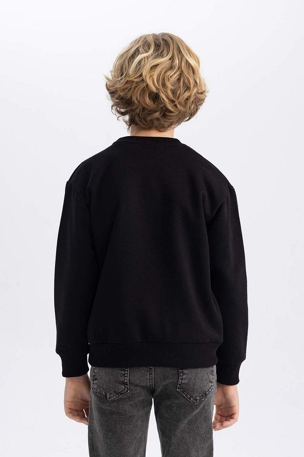 Erkek Çocuk Regular Fit Bisiklet Yaka Sweatshirt B7772a8ns - 6