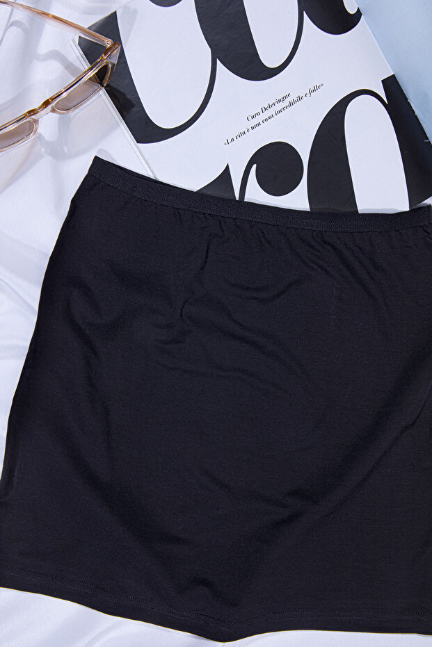 Bambu Mini Jüpon , Etek Astarı - 4