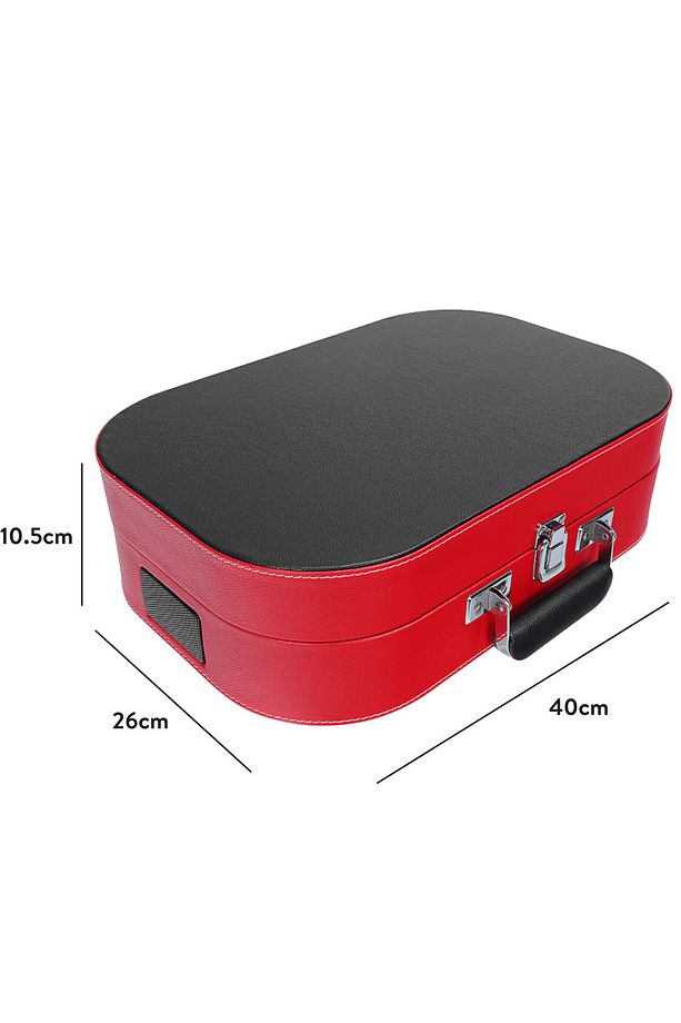 Nostalgia Mn-101 Pikap Kırmızı Usb Rca Bluetooth Müzik Kutusu - 5