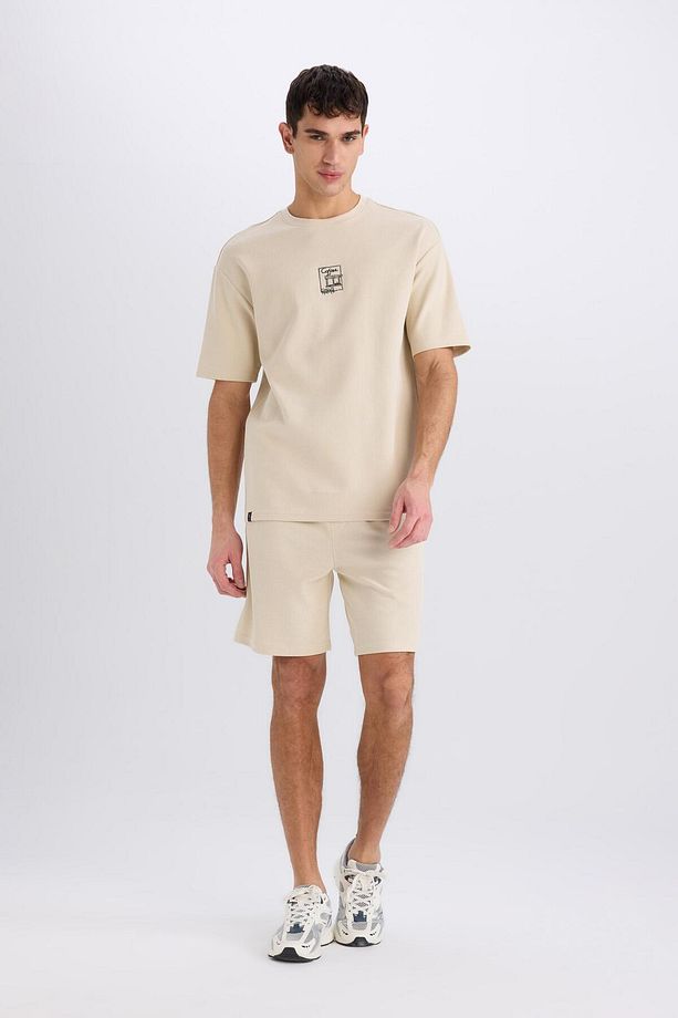 Regular Fit Düz Paça Cepli Basic Düz Şort B8792AX25SM - 2