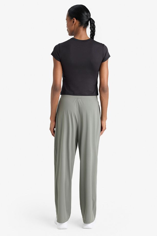 DeFactoFit Straight Fit Geniş Paça Standart Boy İnce Sporcu Pantolon E2542AX25SM - 6
