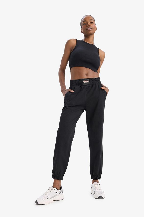 DeFactoFit Standart Fit Jogger Paça Standart Boy İnce Sporcu Eşofman Altı D9041AX25SP - 2