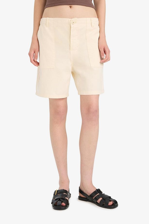 Coool Normal Bel Kısa Paça Gabardin Şort F3318AX25SM - 4