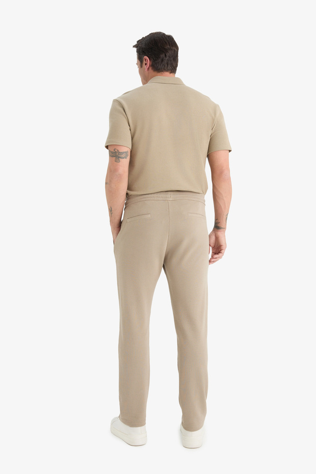 Regular Fit Eşofman Altı Beli Bağcıklı Cep Detaylı Düz Paça D9701AX25SP - 6