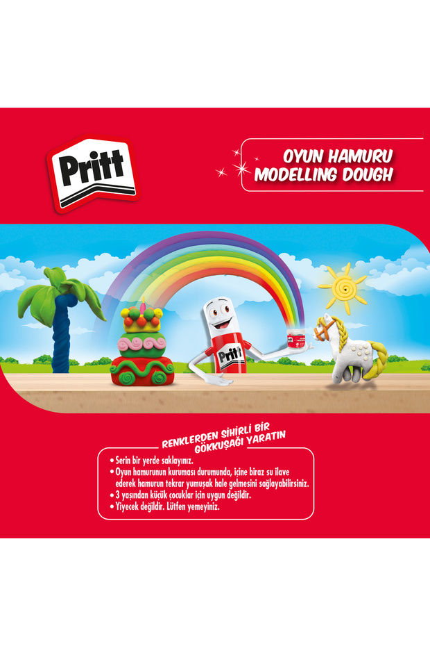 Oyun Hamuru 4 Renk 100 gr - 4