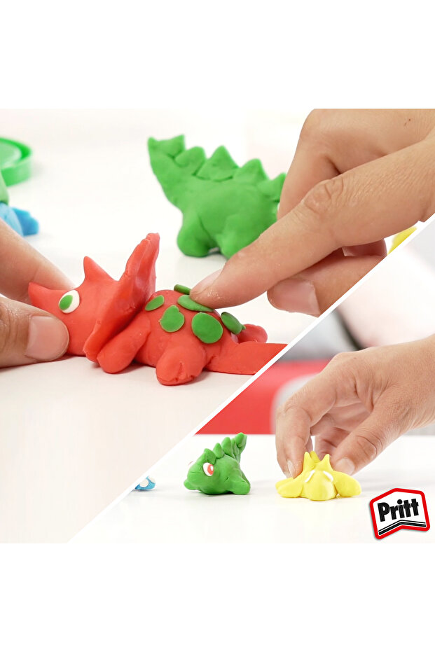 Oyun Hamuru 4 Renk 100 gr - 3