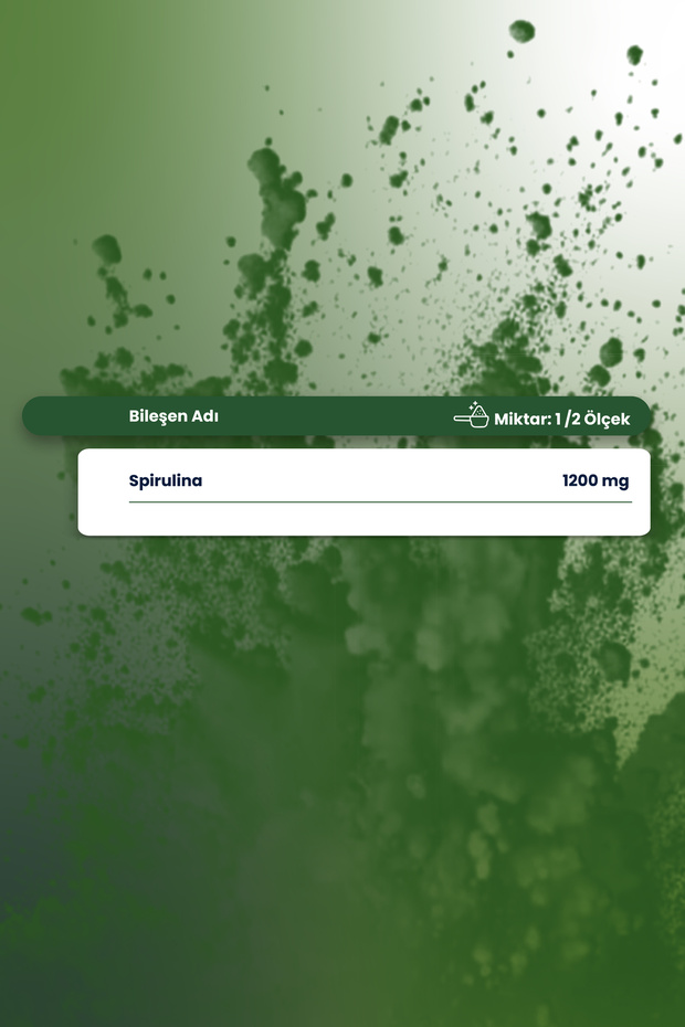 Material Spirulina 100 gr - 3