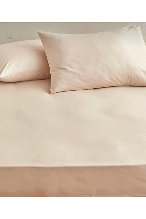 مجموعة ملاءات مطاطية مزدوجة |   قهوة - 5