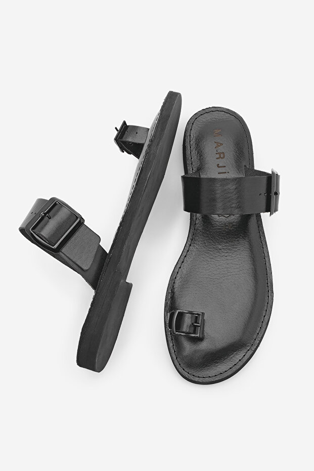 Női fekete Parve Günyetikili Ryslik Black Creek mélyebb bőrpántos Günyetikili gallér - 8