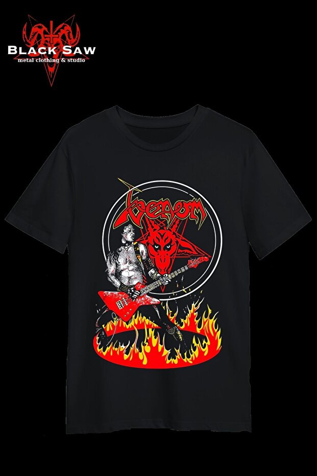 Venom Cronos Black Metal Tshirt - 1