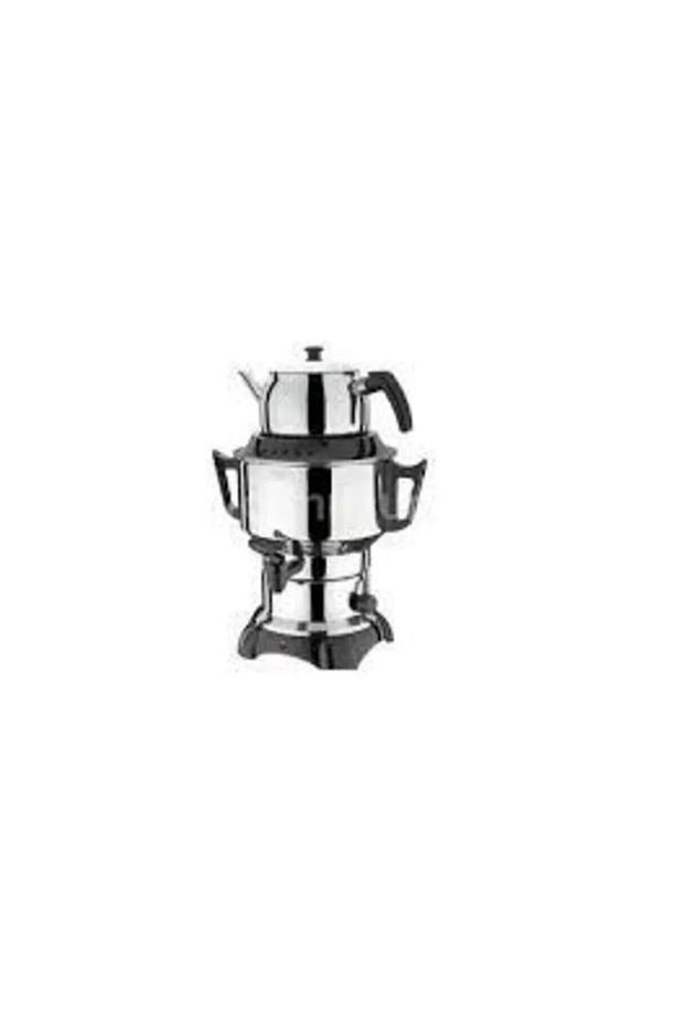 4,5 Lt Çelik Sade Aldante Elektrikli Semaver DOWRY STİL - 2