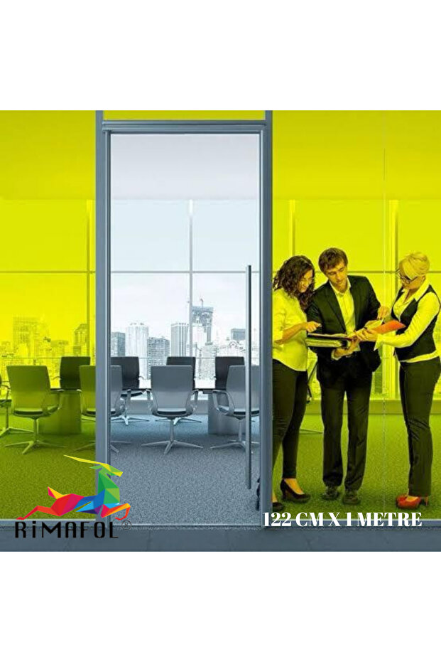 Transparan Renkli Folyo Yapışkanlı GECE MAVİSİ 122 CM X 1 METRE - 4