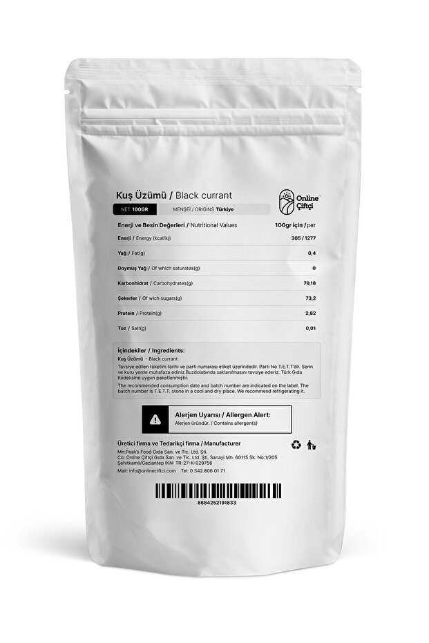 Kuş Üzümü 100Gr - 2