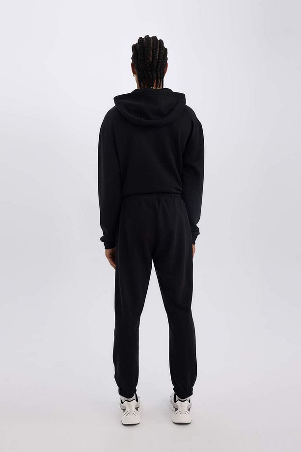 DeFactoFit NBA Wordmark Kalın Jogger Eşofman Altı Standart Fit Cepli Lastikli Paça D6576AX25SP - 6