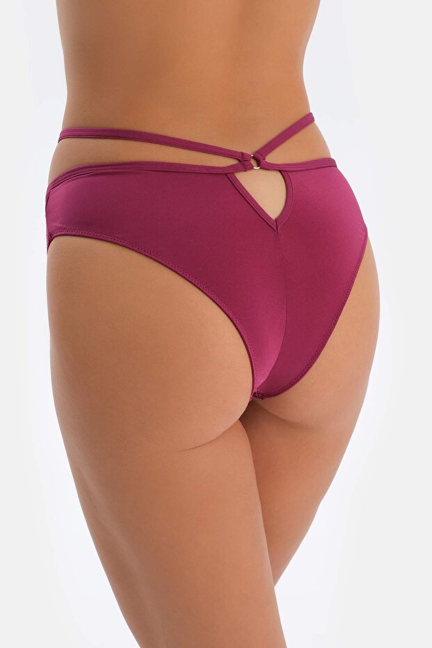 Mürdüm Dantelli Hıpster Külot - 6