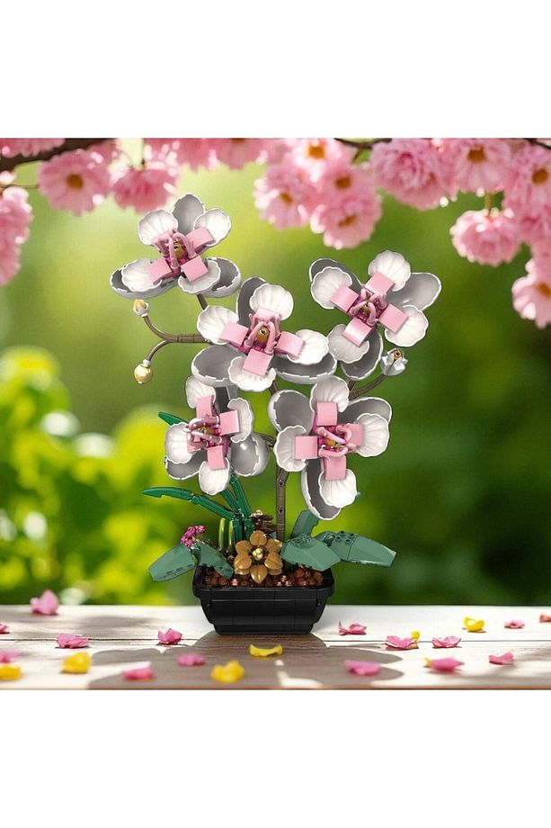 BLX Flower Set Orkide 660 Parça Blok Yapım Seti - 2